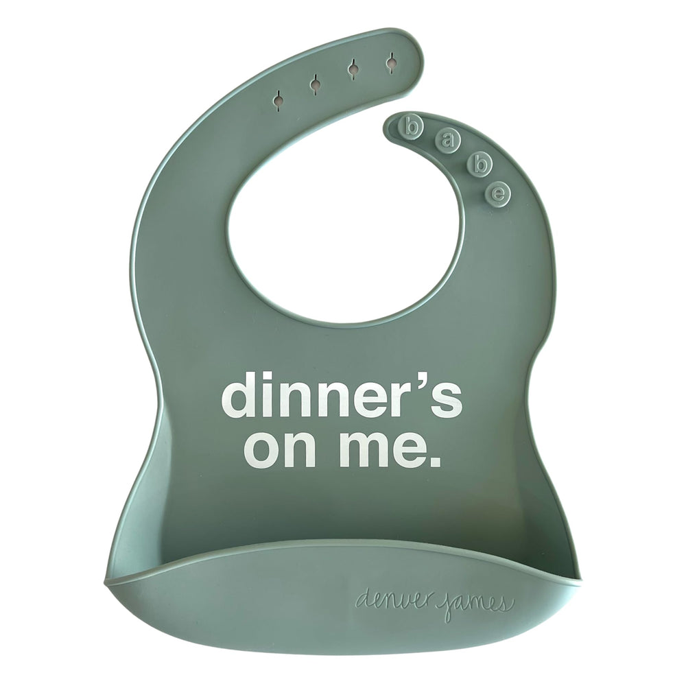 Denver James bib with BABE neck detail and logo for a stylish touch.
