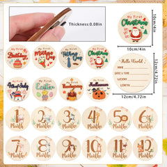 Deorfuy Easter holiday milestone signs with double-sided design for festive family memories.
