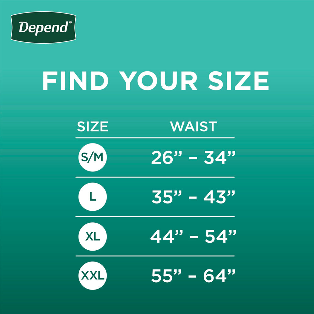 Depend Fresh Protection odor-block technology helps control odors discreetly