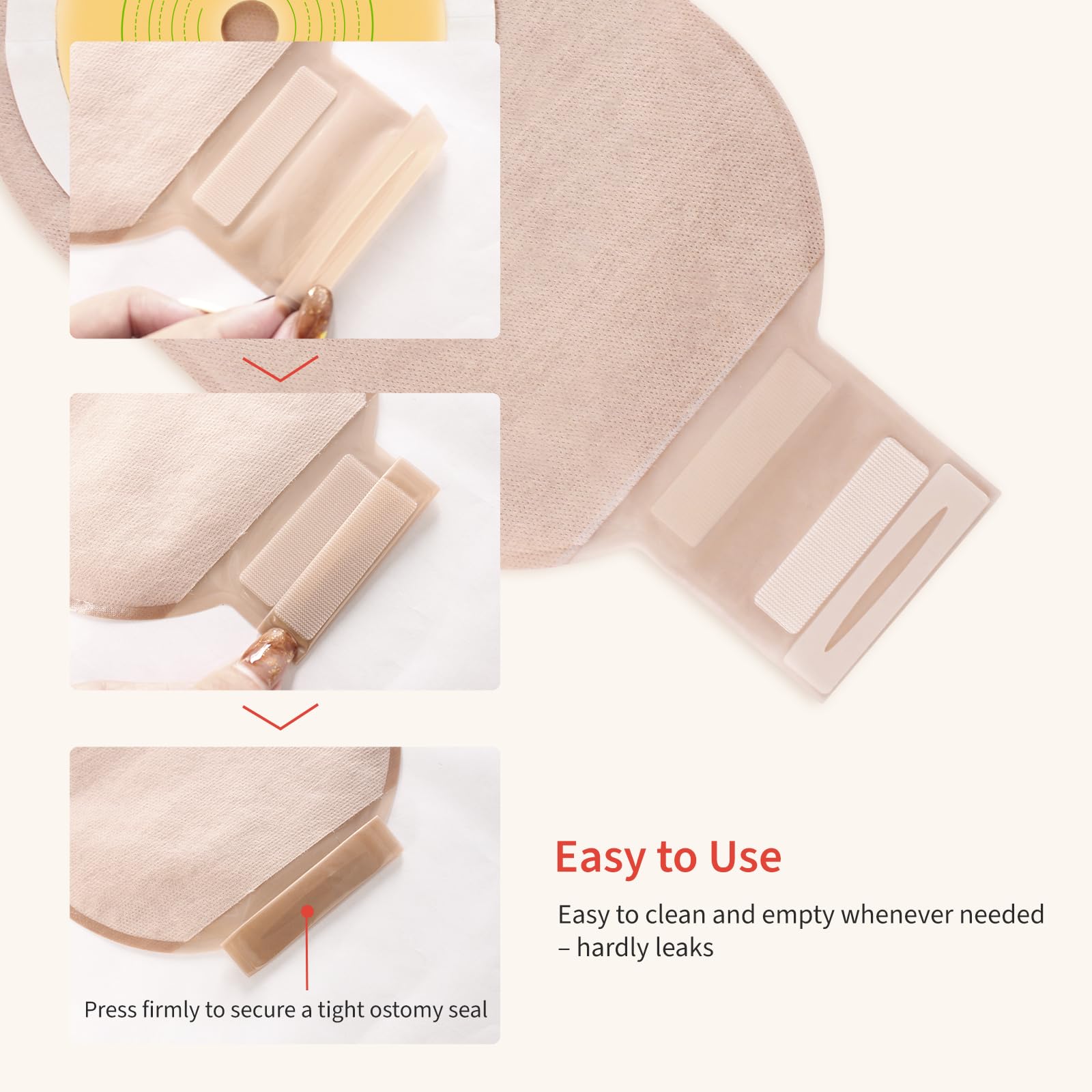 DERAYMI double-sided non-woven fabric reduces friction for gentle wear.
