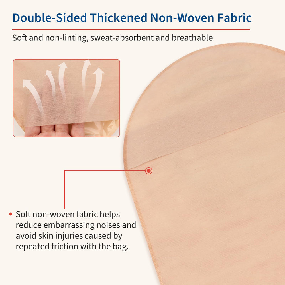 DERAYMI hydrocolloid material provides gentle skin contact and comfort.