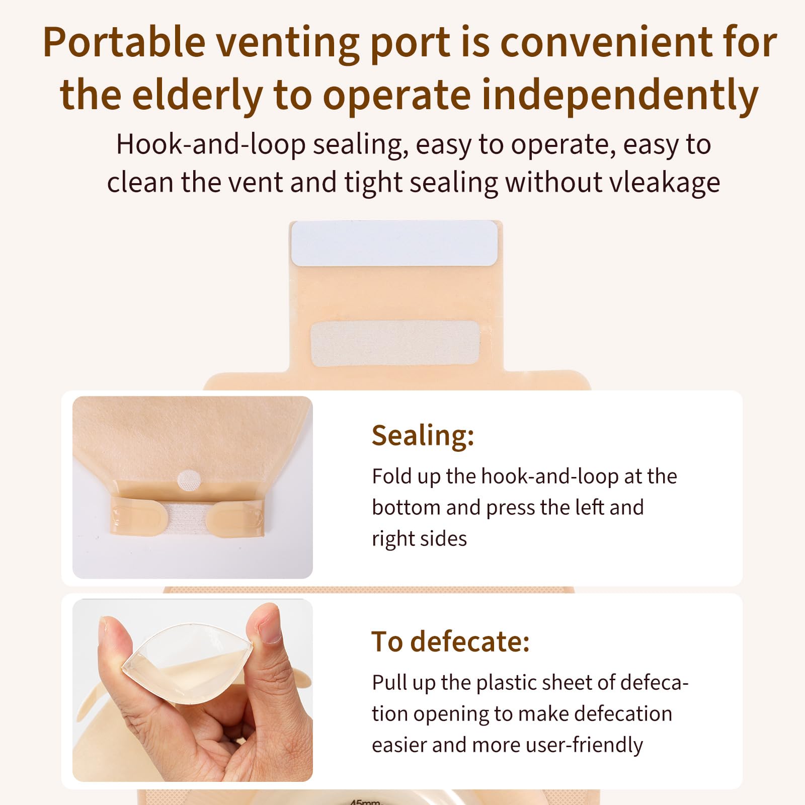 DERAYMI soft non-woven fabric delivers breathable, skin-friendly comfort.
