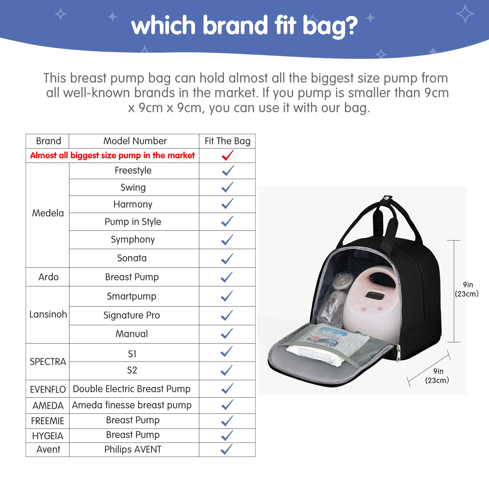 DERJUNSTAR Derbiedersinn travel backpack design enables hands-free pumping.