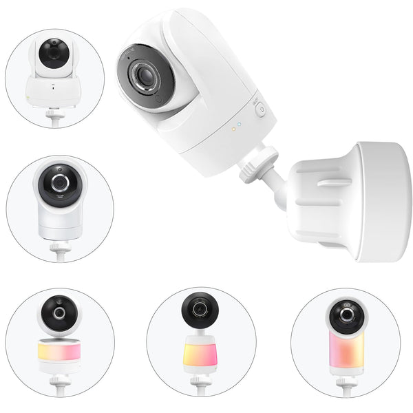 Derebir adjustable-view wall mount for flexible baby monitor positioning