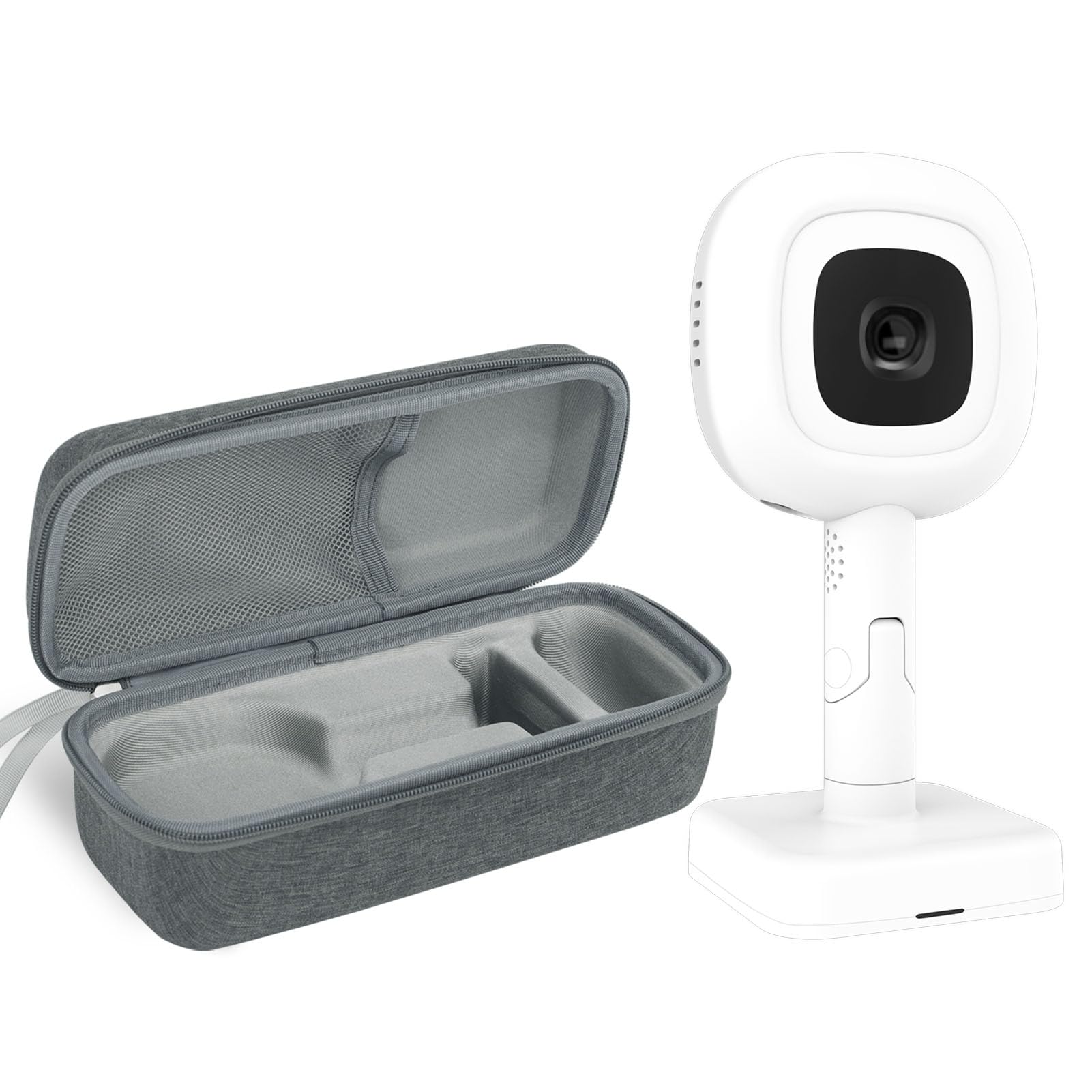Derebir Nanit Pro travel stand securely supports the camera for travel