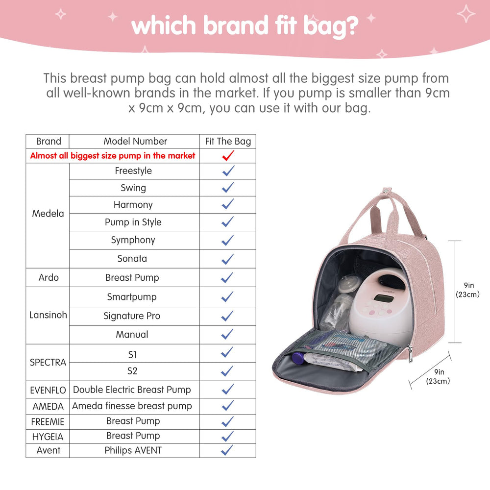Travel-ready option with backpack, crossbody or stroller attachment