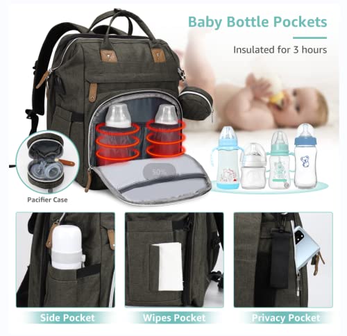 DERJUNSTAR changing station converts easily with a washable pad for on-the-go changes.