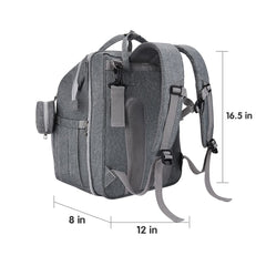 DERJUNSTAR stroller straps enable hands-free carrying during walks.