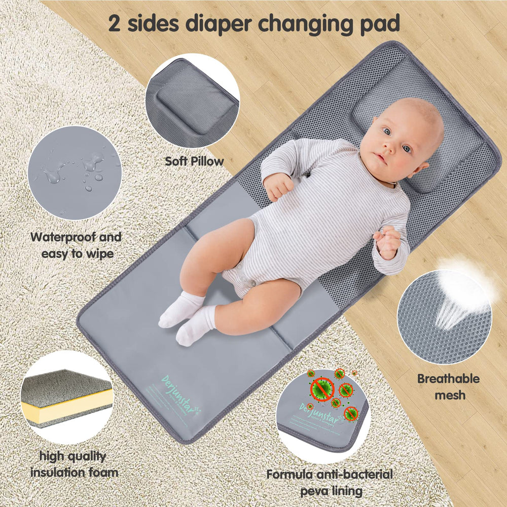 DERJUNSTAR USB charging port powers devices while on the move.