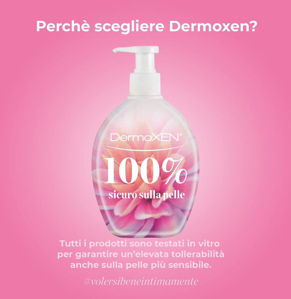 DERMOXEN PRONEEM packaging box highlighting Italian-crafted feminine wash