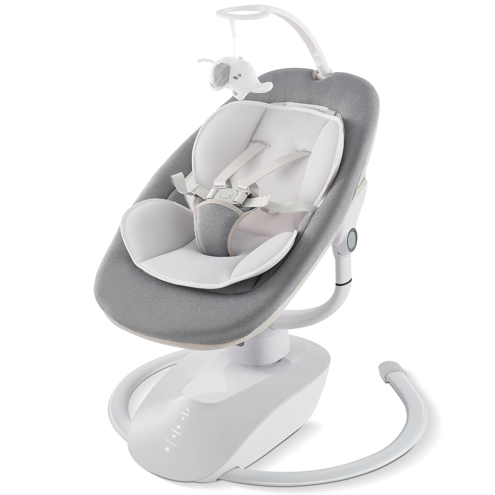 Derson Baby Swing with remote control for easy soothing sessions at home.