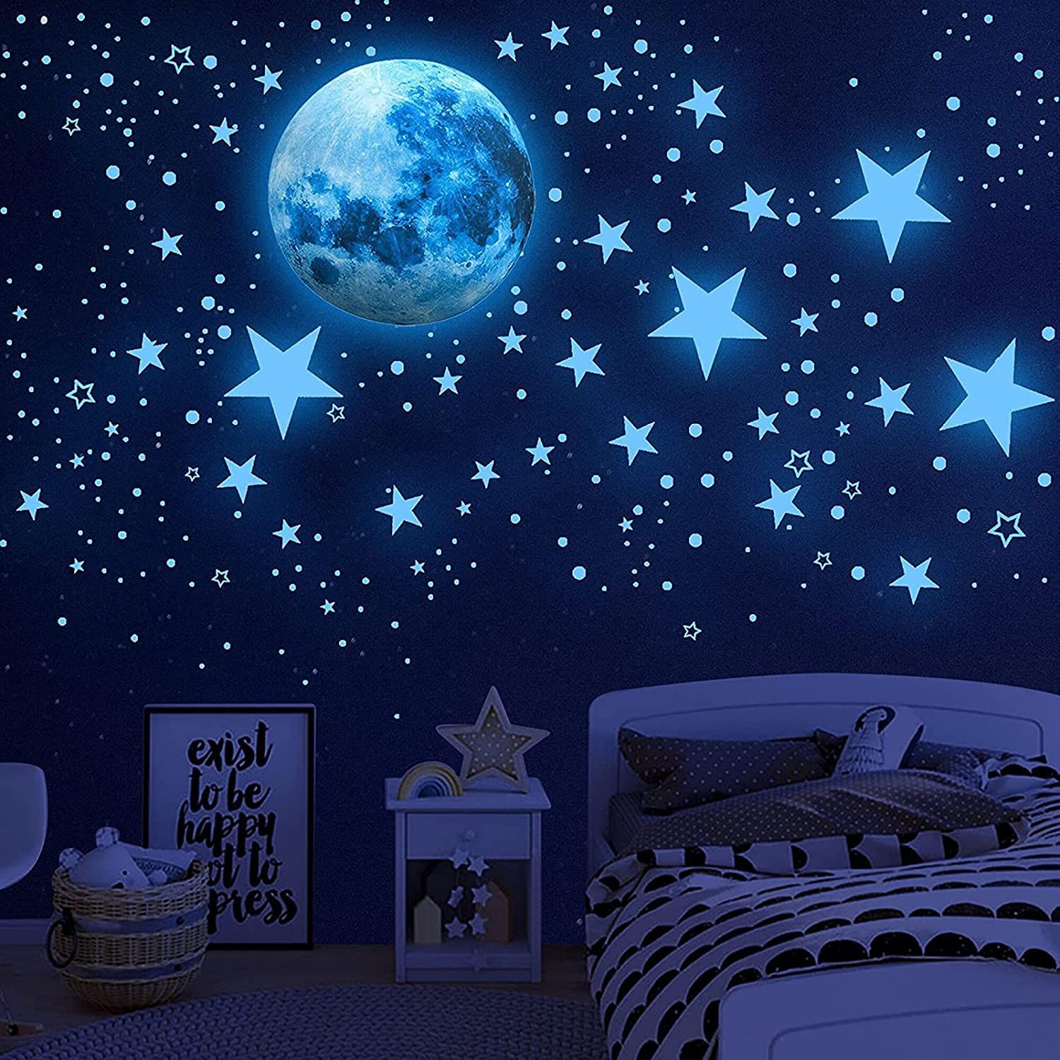 DESERT CAMEL glow stars ceiling set for a magical nursery night light