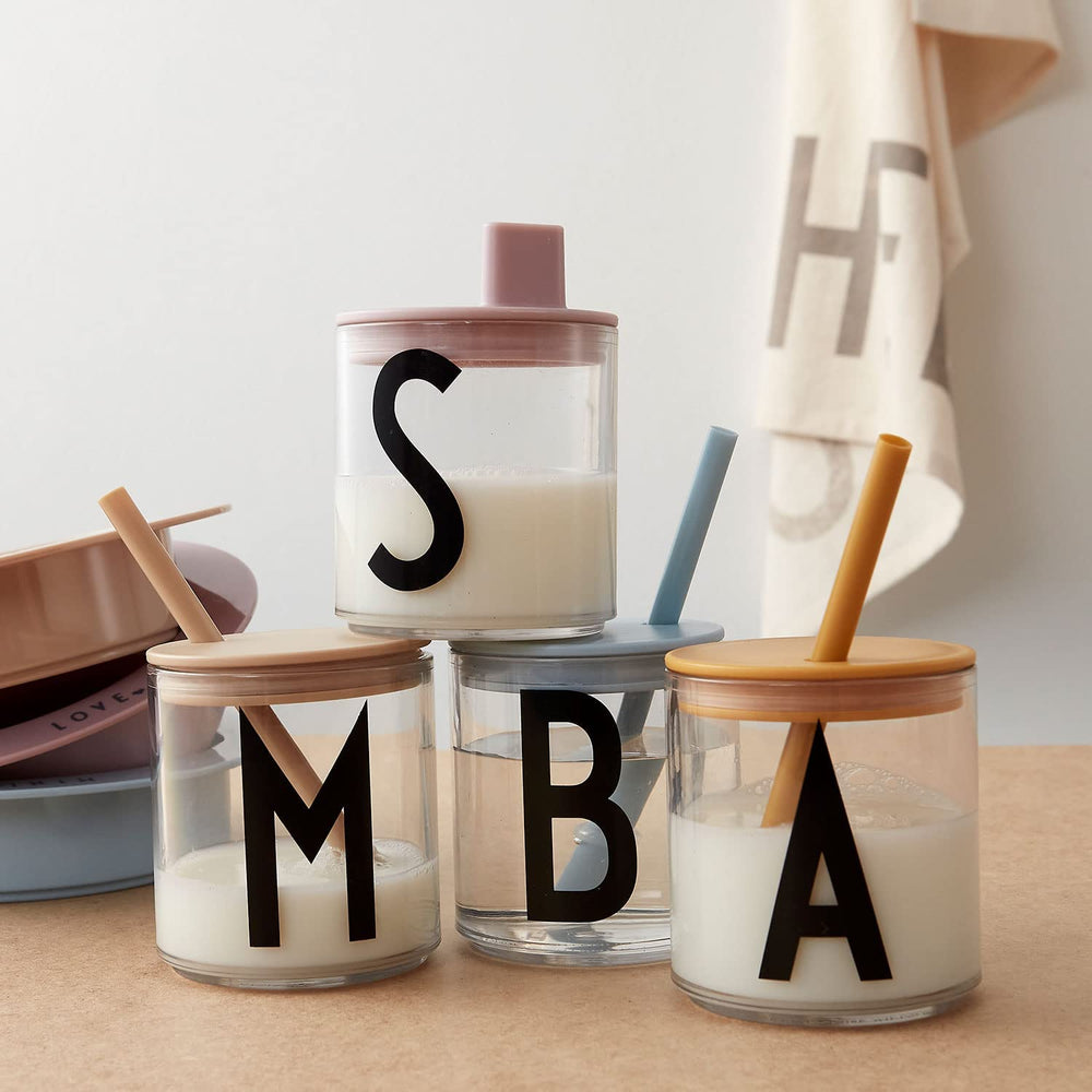Design Letters BPA/BPS-free cup ensures safe everyday hydration for kids.