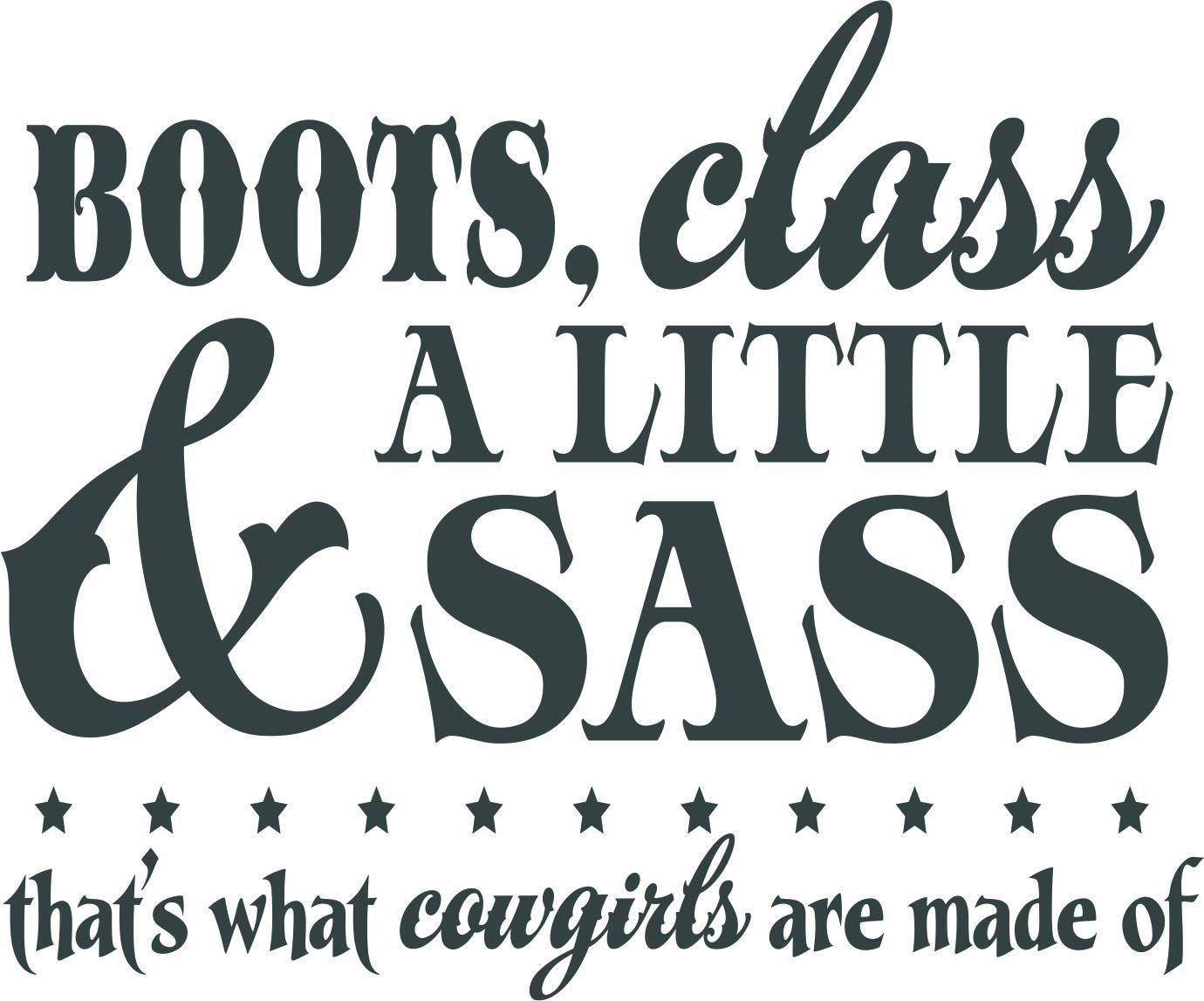 Design With Vinyl country girl boots decal adds playful nursery charm.