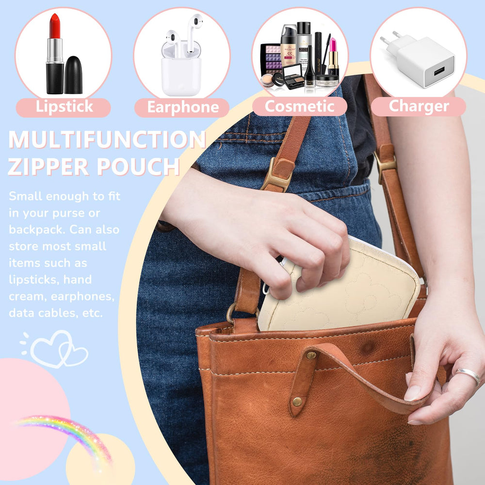 Desing Wish compact 6x6 inch bag stores pads neatly.