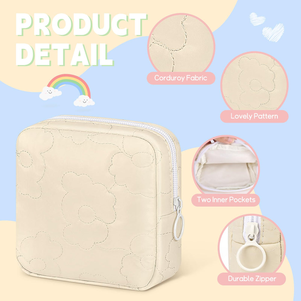 Desing Wish lightweight 0.7 oz pouch travels quietly.