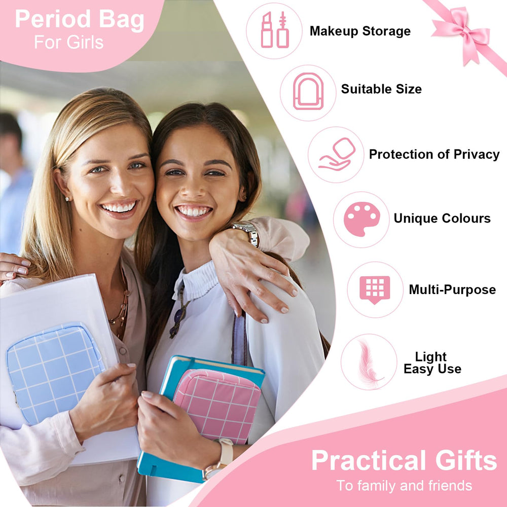Desing Wish Period Bag gift-ready packaging perfect for first period kits