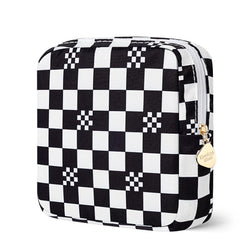 Desing Wish period bag pouch front view showing compact size for discreet on-the-go storage.