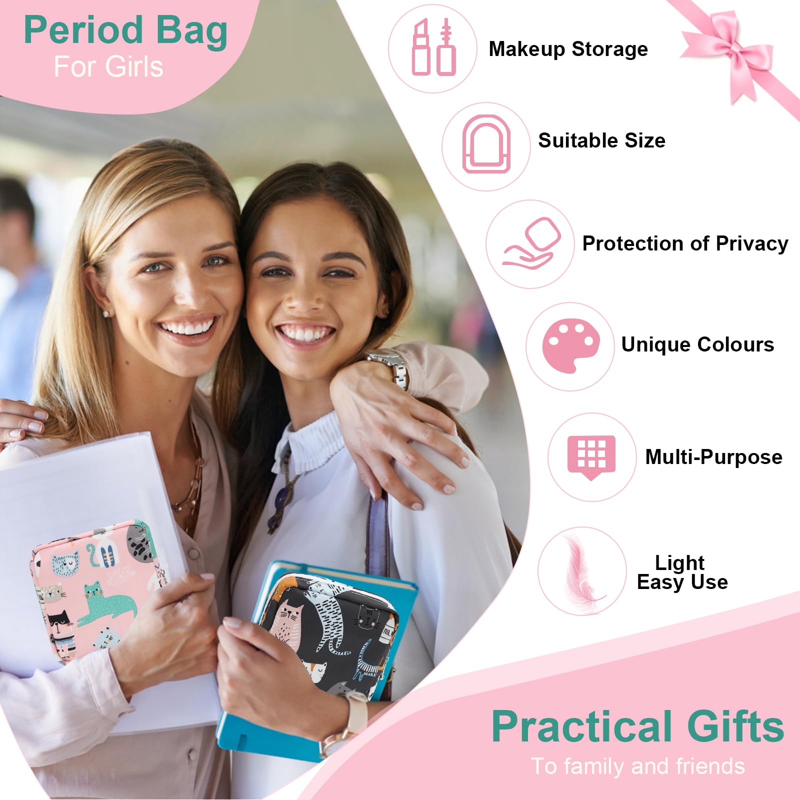 Desing Wish period bag soft durable materials for travel