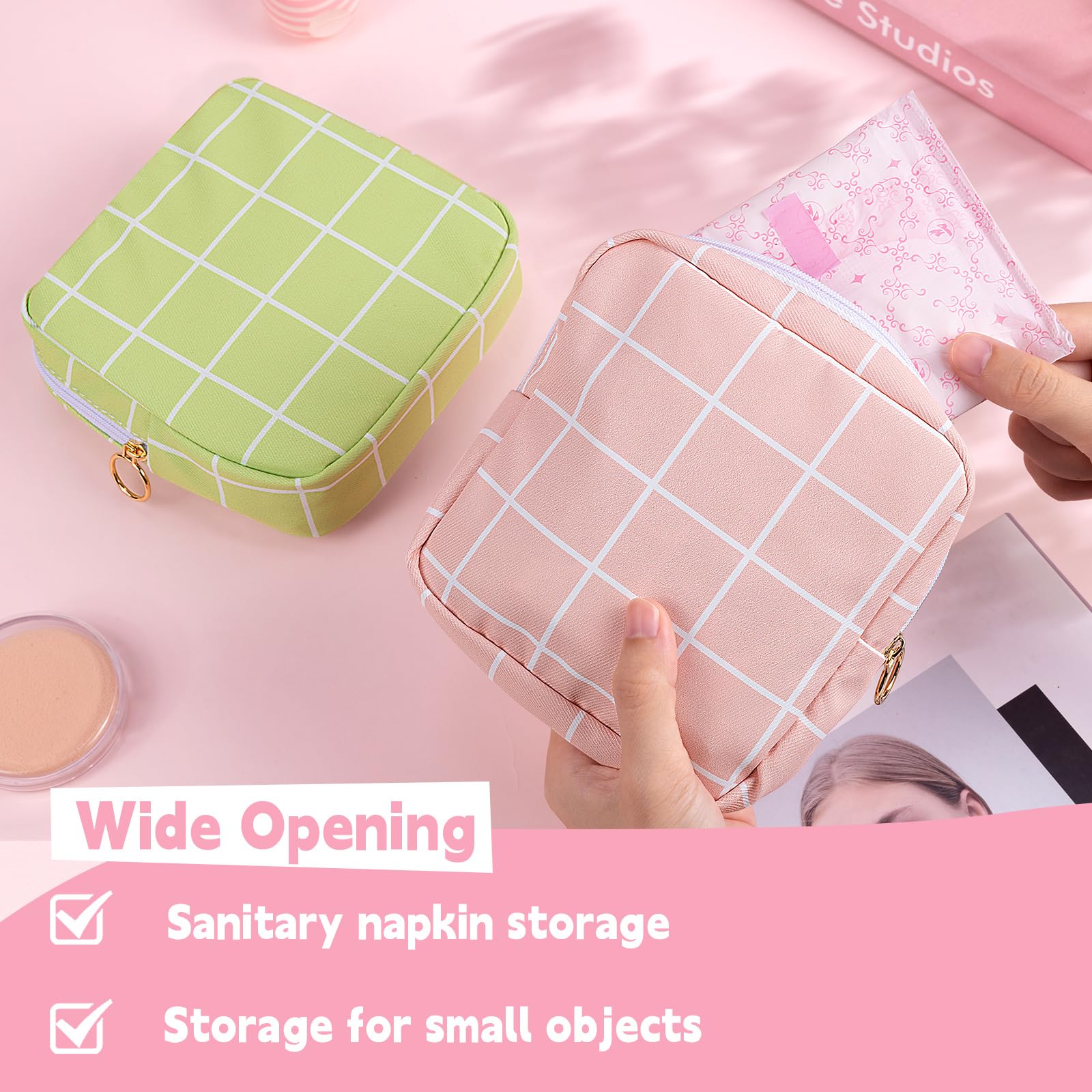 Desing Wish Period Bag zipper privacy seal keeps contents private