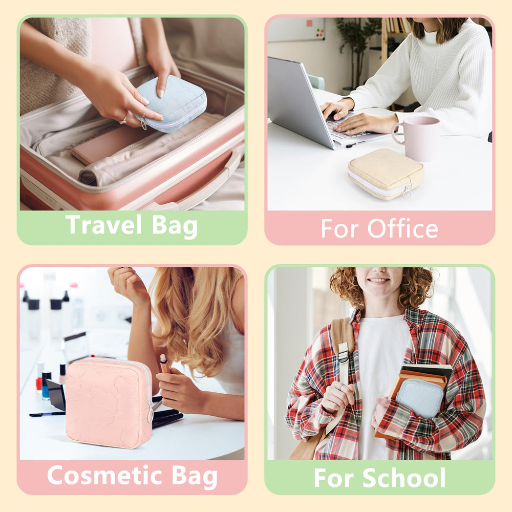 Desing Wish purse-friendly period bag supports privacy and convenience.