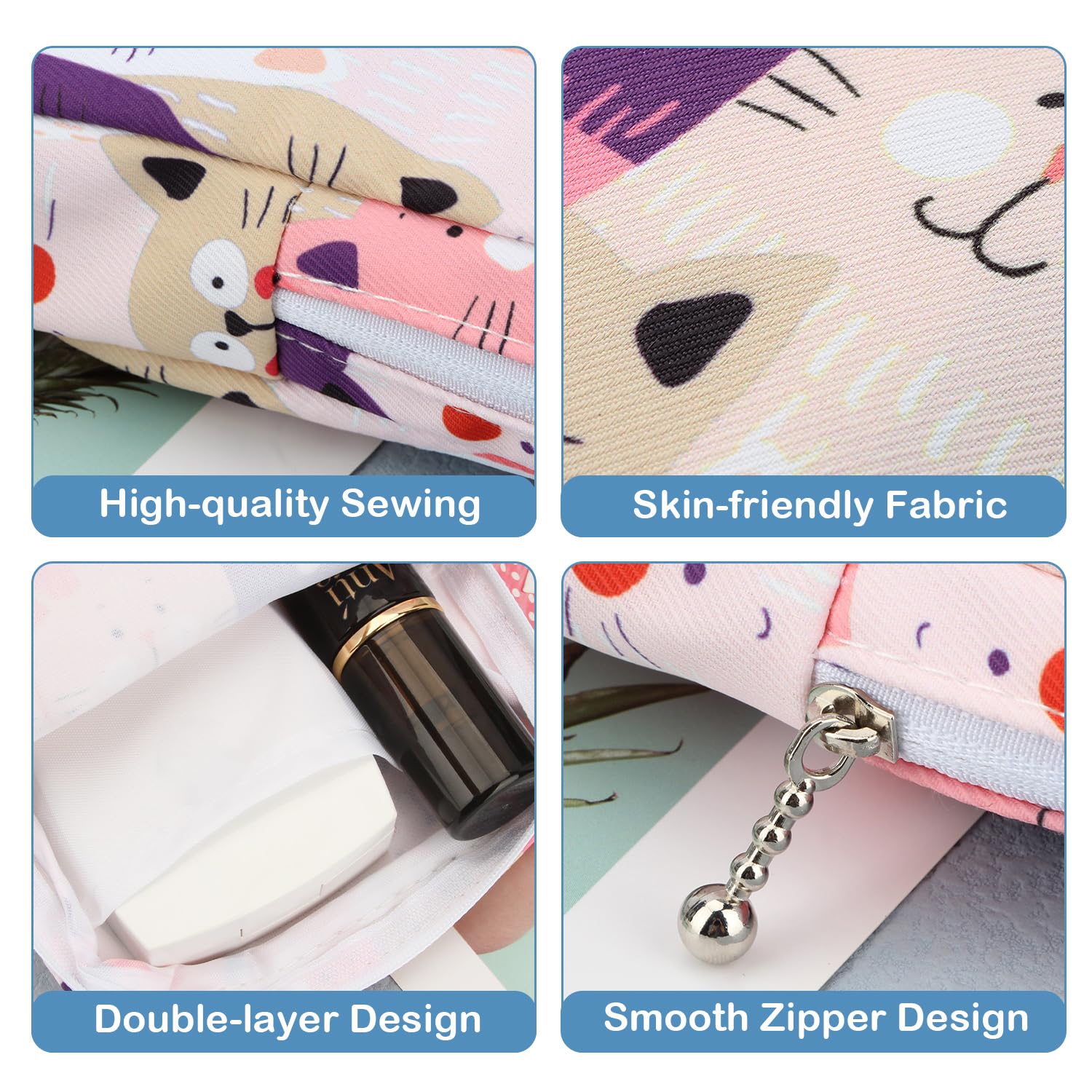 Desing Wish travel-friendly design fits in bags and purses.
