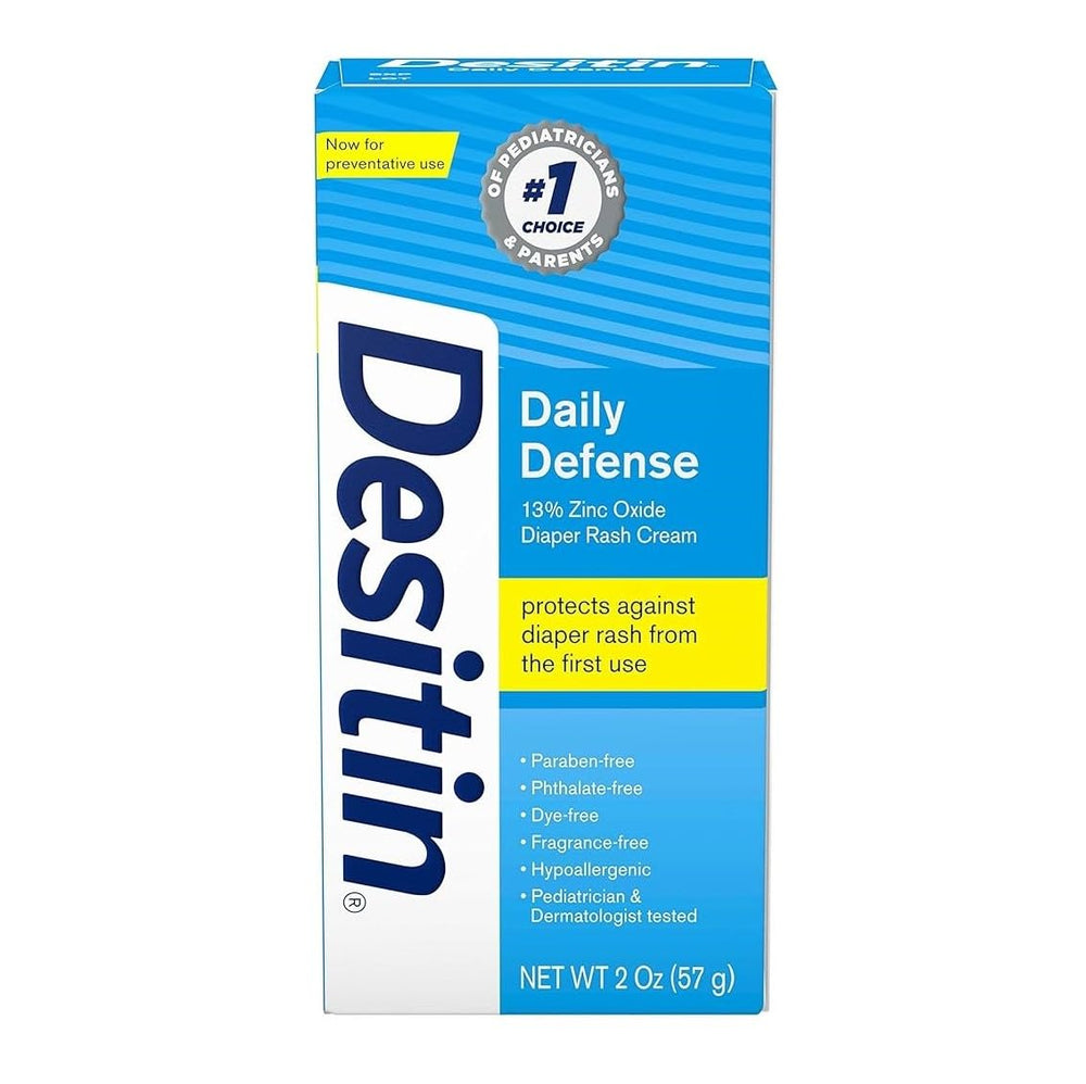 Desitin Daily Defense baby skin care scene gently applied