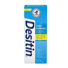 Desitin Daily Defense barrier application showing protective layer