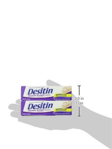 Desitin baby skin close-up demonstrating soothing barrier formation