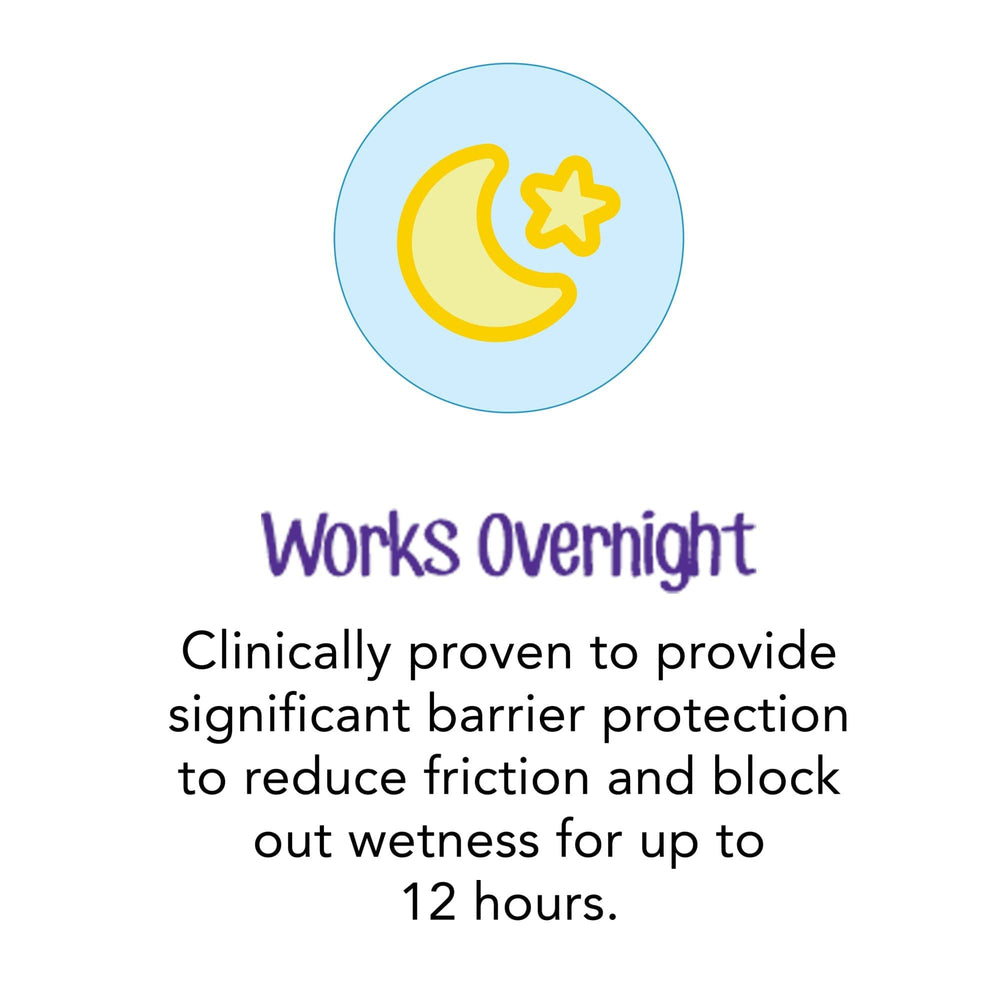 Desitin hypoallergenic paste packaging is ideal for tender baby skin.
