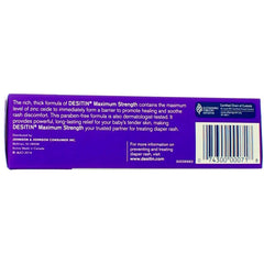 Creamy Desitin texture close-up highlighting smooth glide and protection