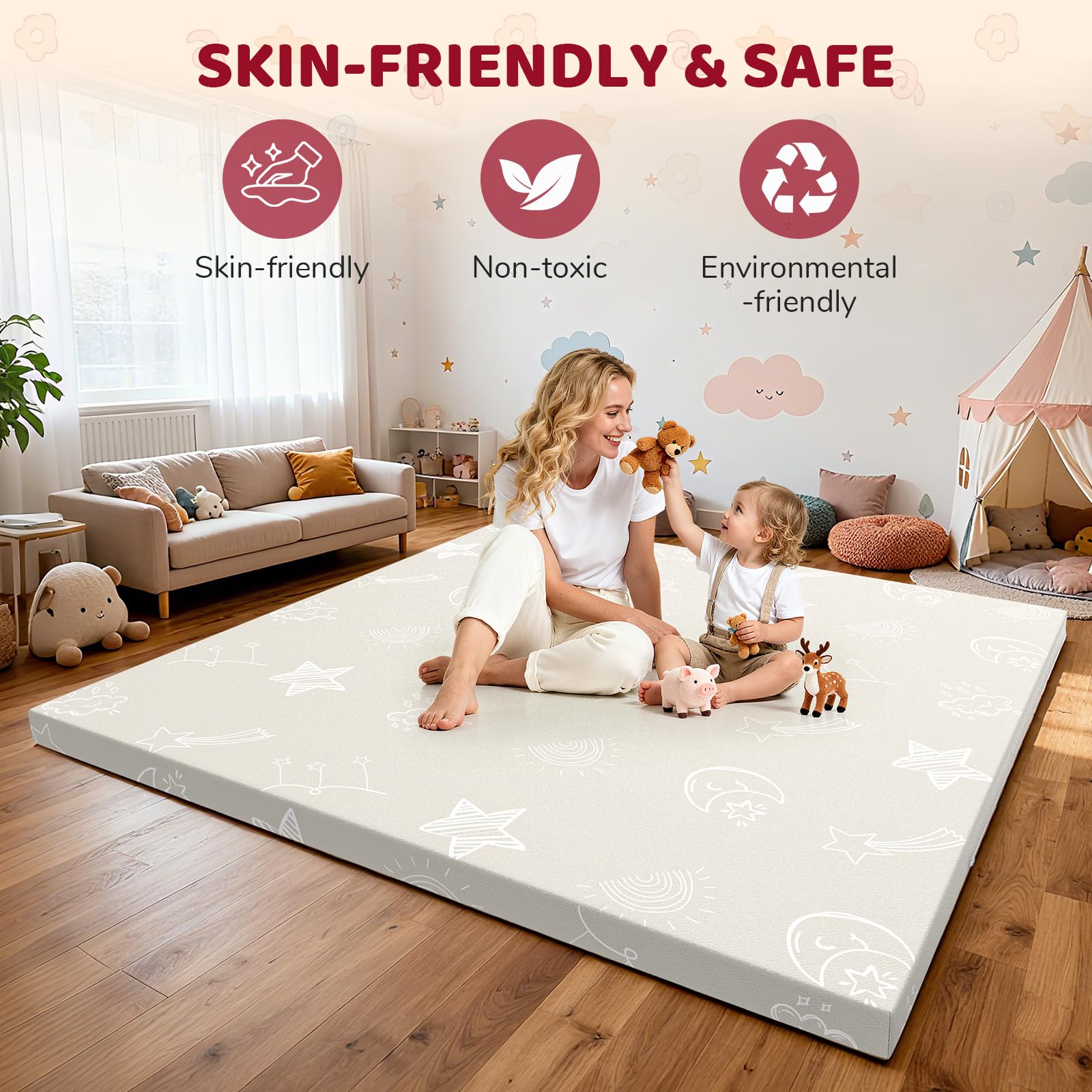 dessports easy-clean design lets you wipe away spills quickly