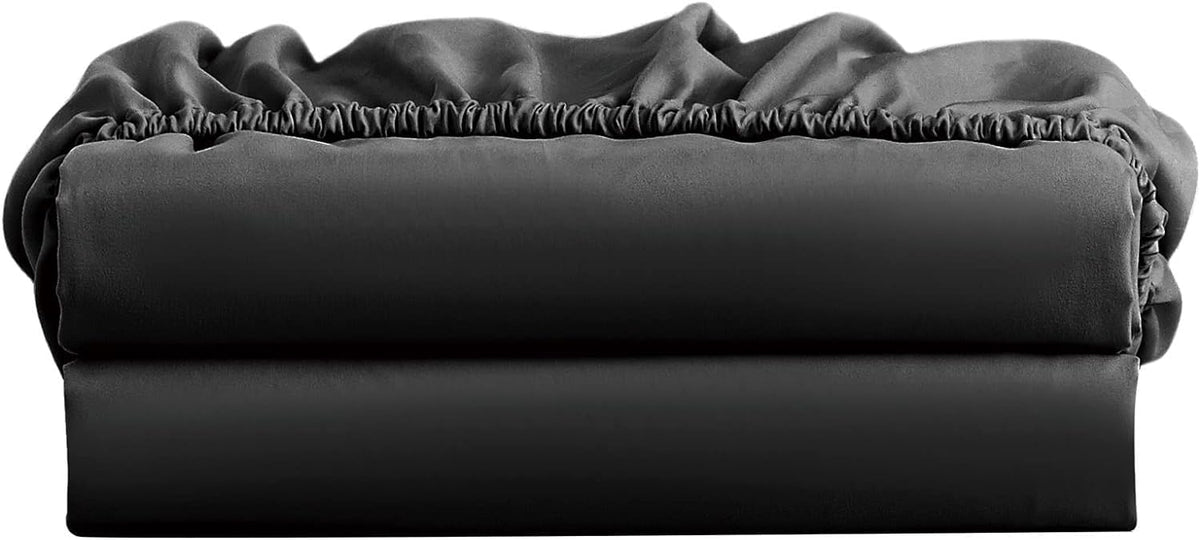 Destiny Crescent Bedding Crescent 2-Pack microfiber fitted sheets offer a soft touch and secure crib fit.