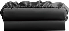 Destiny Crescent Bedding Crescent 2-Pack microfiber fitted sheets offer a soft touch and secure crib fit.