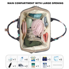 Durable waterproof polyester keeps contents dry in rain or splashes.