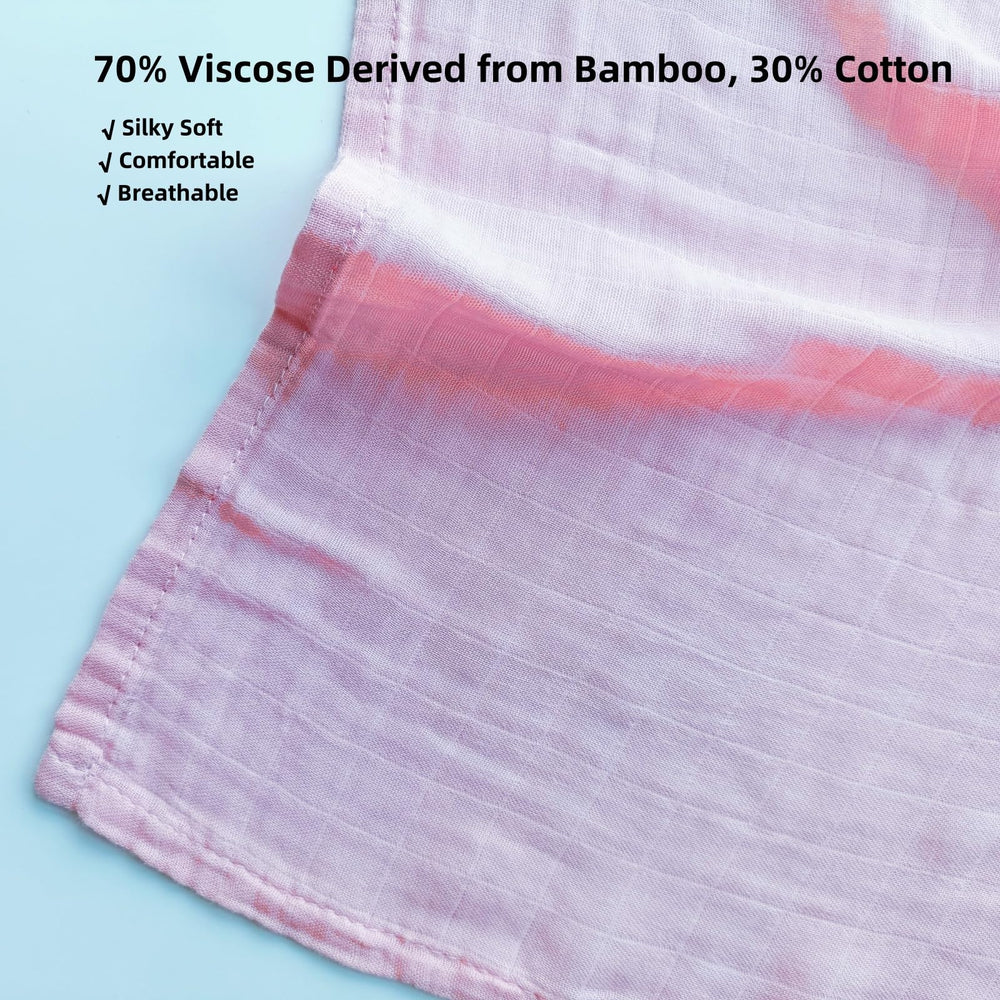 DEZIGKA swaddle in neutral pink color for nursery styling