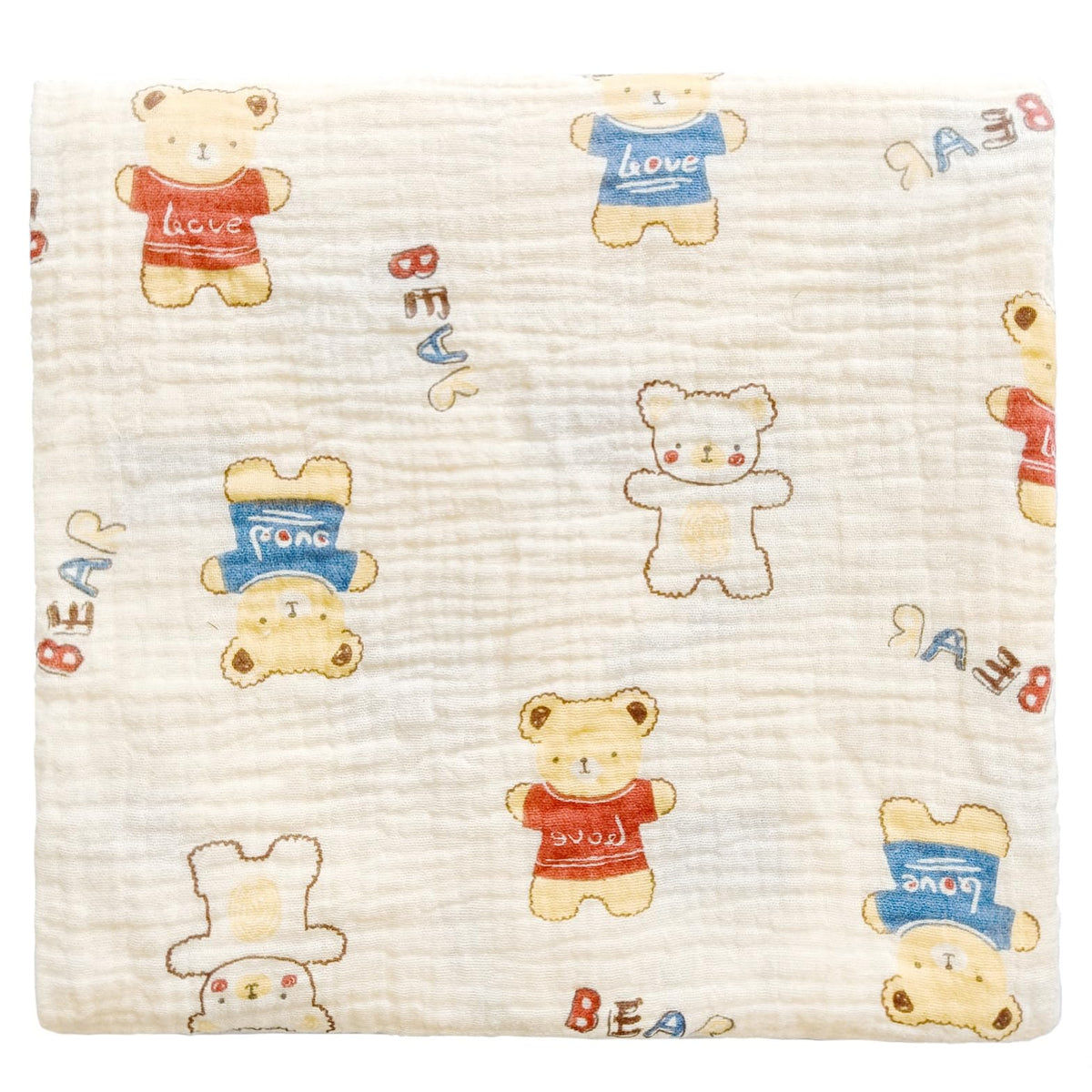 DEZIGKA muslin swaddle blanket soft texture supports cozy, secure sleep for newborns.