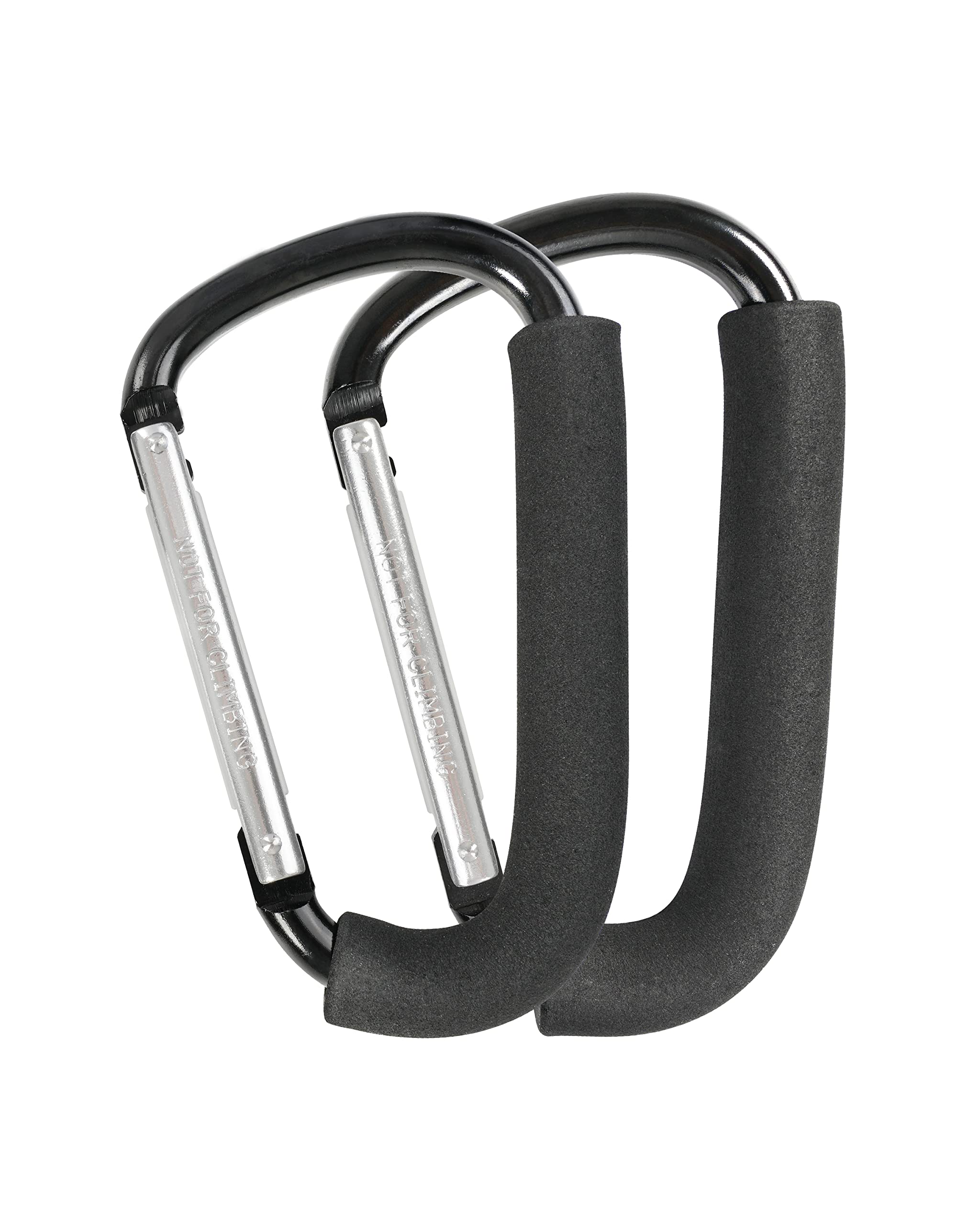 DF Dualferv stroller hooks large clip secures bags on shopping trips
