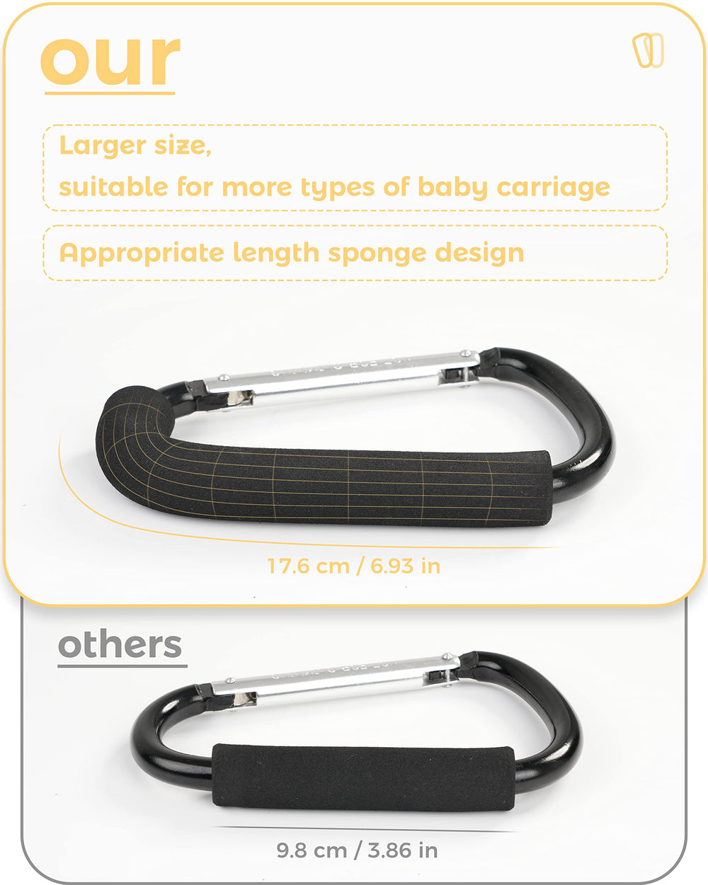DF Dualferv universal-fit design fits most strollers and carriers