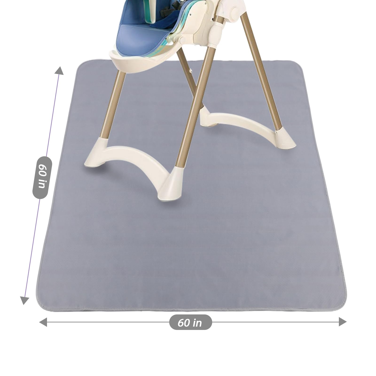 DFHY Splat Mat serves as painting drops cloth for kids' arts and crafts.