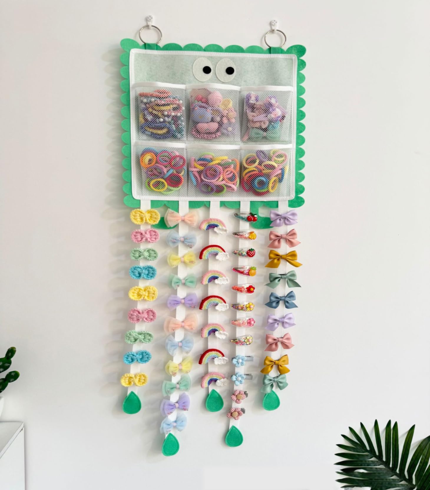 DFVEY hair bow holder for girls keeps accessories within reach