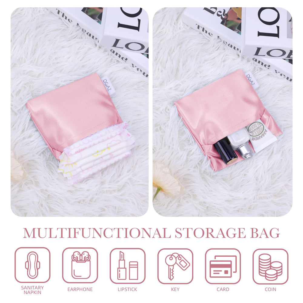 DGAZ mini makeup and period bag offers dual-use storage.