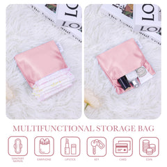 DGAZ mini makeup and period bag offers dual-use storage.