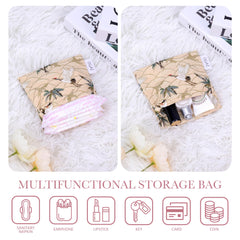DGAZ period bag features unique patterns for a stylish touch.