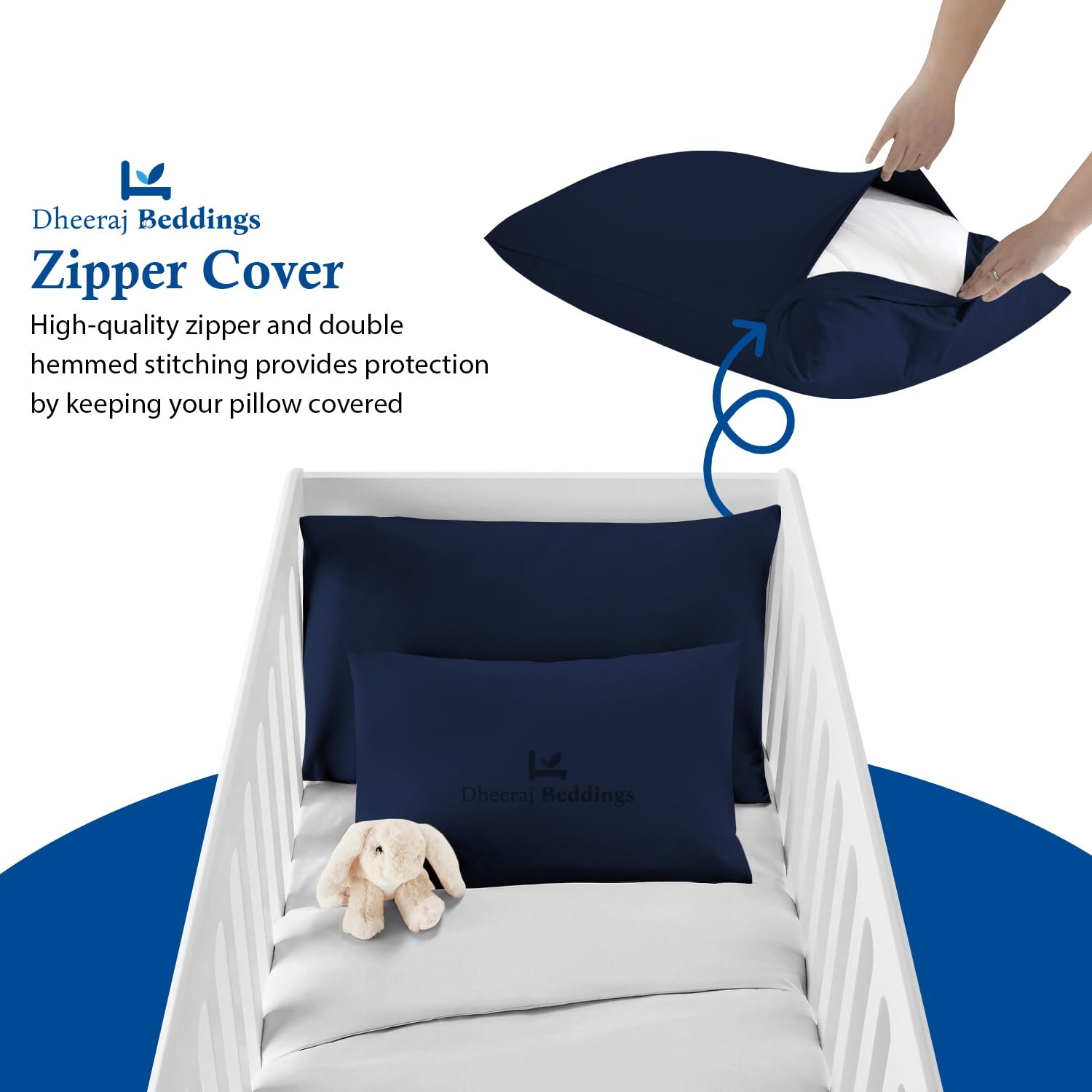 Dheeraj Beddings machine-washable covers retain softness after wash.