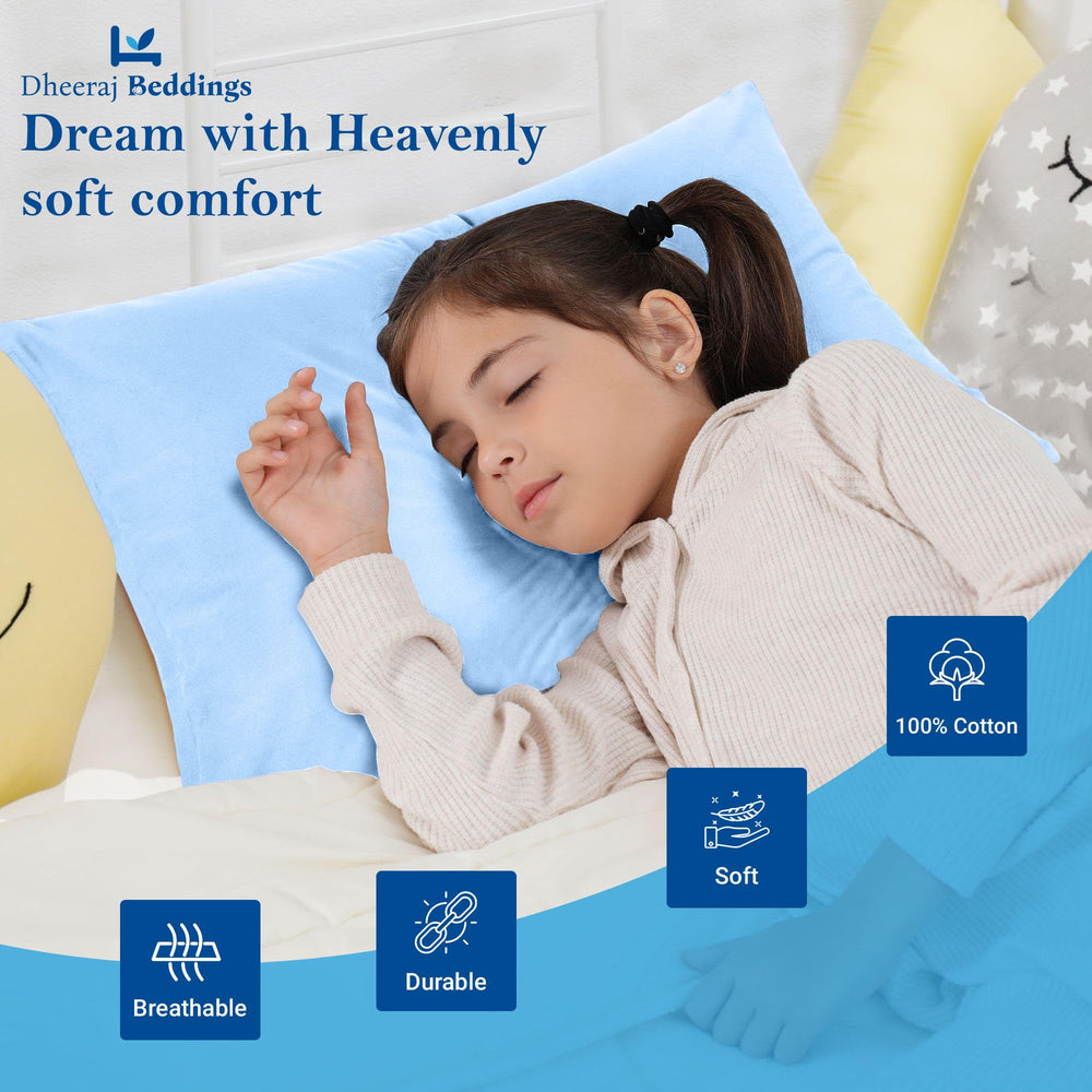 Machine-washable Dheeraj Beddings pillow cover maintains softness after washing