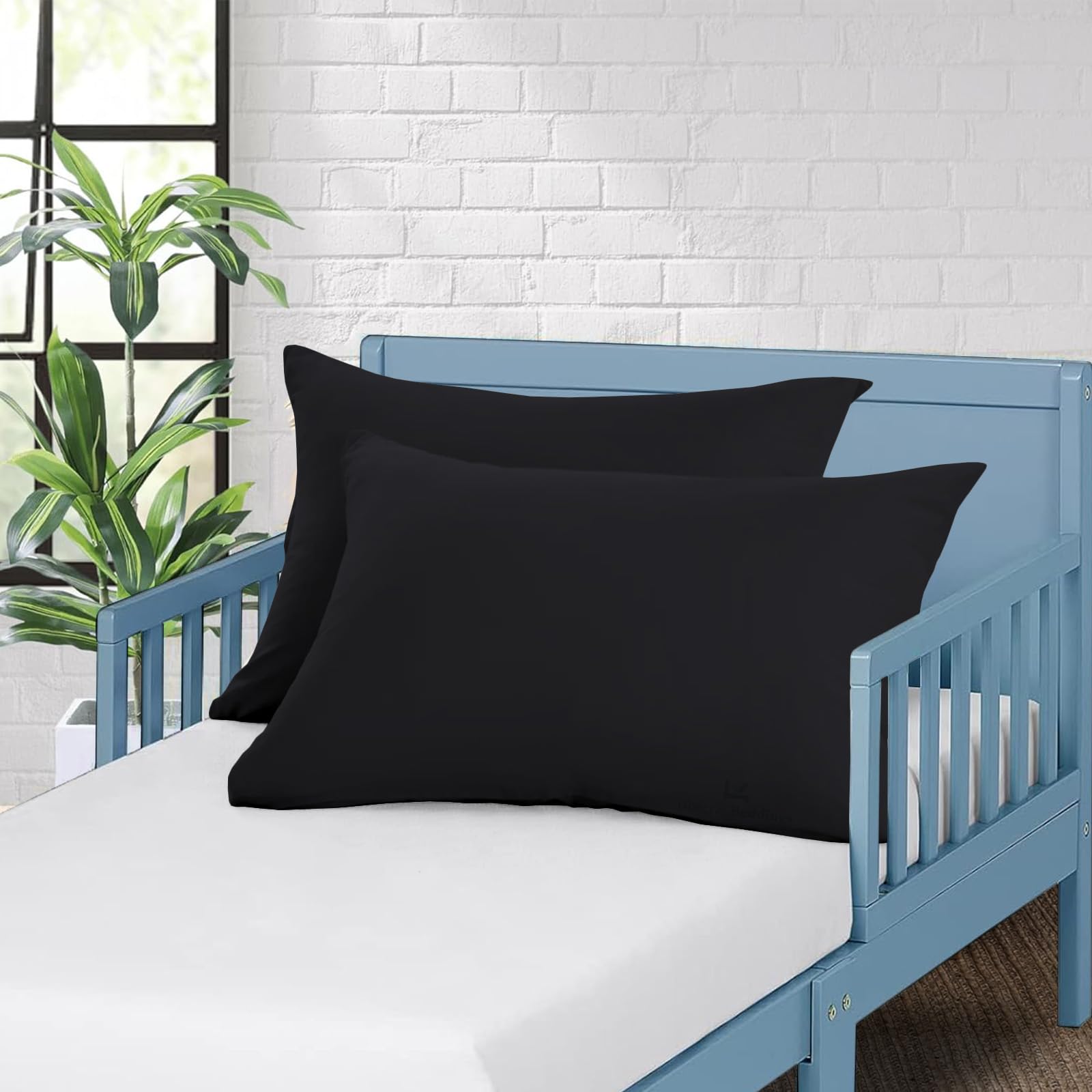 Dheeraj Beddings pack of 2 pillow covers with secure zipper closure