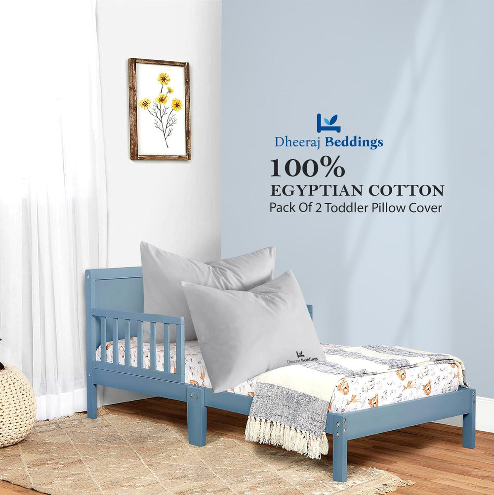 Dheeraj Beddings pillow case with zipper closure keeps pillow secure during travel