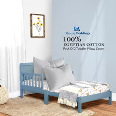 Dheeraj Beddings pillow case with zipper closure keeps pillow secure during travel