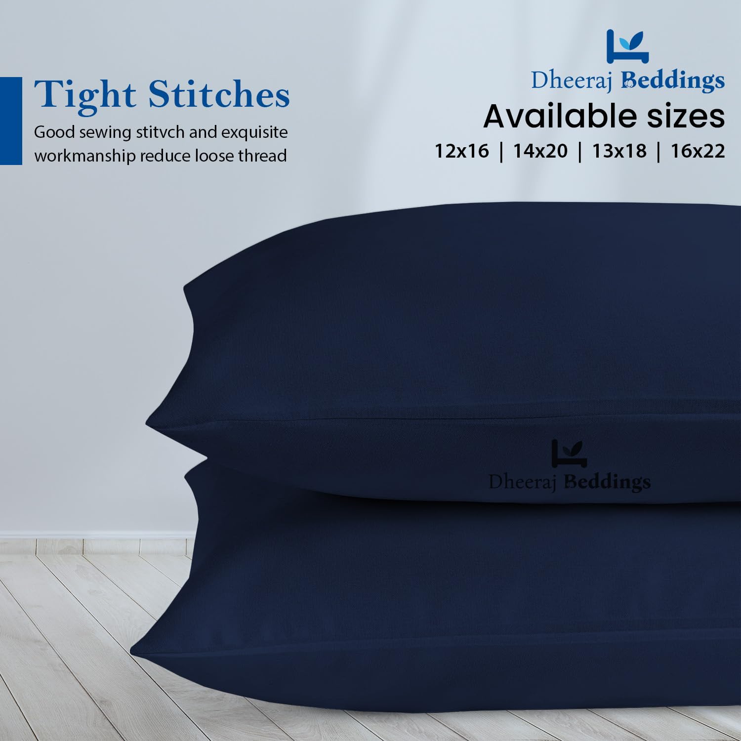 Dheeraj Beddings soft breathable fabric suits sensitive sleepers.